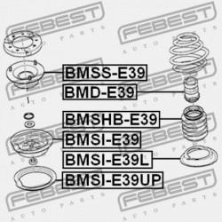 FELSŐ RUGÓ ALÁTÉT BMW 3 E46 1997-2006 ECE 31326769667