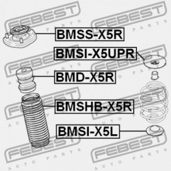 HÁTSÓ RUGÓ FELSŐ ALÁTÉT BMW X5 E53 1999-2006 ECE 33531093786