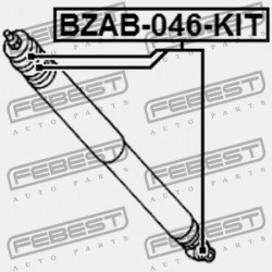HÁTSÓ LENGÉSCSILLAPÍTÓ PERSELY KÉSZLET MERCEDES BENZ G-OSZTÁLY 463 1992-2018 A0053261700