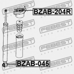 LENGÉSCSILLAPÍTÓ TARTÓ PERSELY MERCEDES BENZ C-OSZTÁLY 204 2006-2014 A2043201073