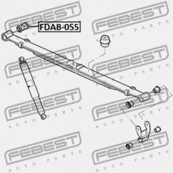 HÁTSÓ RUGÓPERSELY ELÖL FORD F SOROZAT F150 2004-2014 KANNA 4L3Z-5781-AA