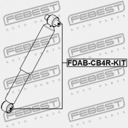HÁTSÓ LENGÉSCSILLAPÍTÓ PERSELY KÉSZLET FORD FOCUS CB4 2008-2011 EU 1575022