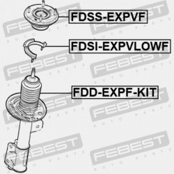 ALSÓ RUGÓS ALÁTÉT FORD EXPLORER KÁD 2011-2013 [CAN]. 8G1Z-5414-A