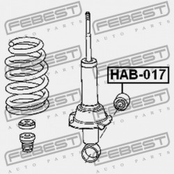 HÁTSÓ LENGÉSCSILLAPÍTÓ PERSELY HONDA CR-V RD5 2002-2006 EU 52622-S7A-014