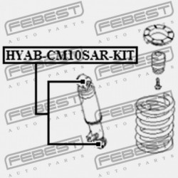HÁTSÓ LENGÉSCSILLAPÍTÓ PERSELY KÉSZLET HYUNDAI SANTA FE 10 (2010-) GEN 55310-2B520