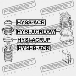 HÁTSÓ RUGÓ FELSŐ ALÁTÉT HYUNDAI ACCENT 00 (1999-) GEN 55321-25000