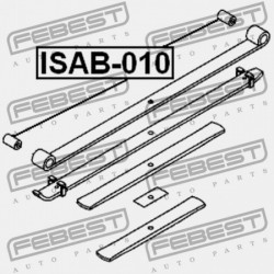 HÁTSÓ RUGÓPERSELY ISUZU ELF NLR/NMR 55.85 LHD 2008- 8-97074-826-0