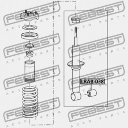 HÁTSÓ LENGÉSCSILLAPÍTÓ PERSELY LAND ROVER DISCOVERY IV 2010-2016 ROA000022