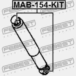 HÁTSÓ LENGÉSCSILLAPÍTÓ PERSELY KÉSZLET MITSUBISHI PAJERO/MONTERO SPORT KH0 2008.07-2013.01 EUR/MMTH 4162A110