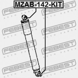 HÁTSÓ LENGÉSCSILLAPÍTÓ PERSELY KPL.2 DB MAZDA MPV LW 1999-2003 JP LD47-28-700