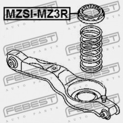 HÁTSÓ RUGÓ FELSŐ ALÁTÉT MAZDA 3 BK 2003-2006 EU BP4K-28-012A