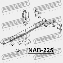 HÁTSÓ RUGÓPERSELY NISSAN URVAN E25 2001.04-2012.06 JP 55045-05N10