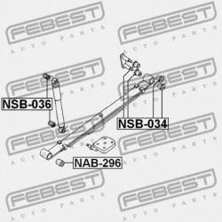 HÁTSÓ RUGÓ PERSELY NISSAN NISSAN TEHERAUTÓ D22 1997.02-2012.03 GL 55046-01G00