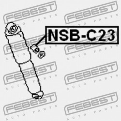 HÁTSÓ LENGÉSCSILLAPÍTÓ PERSELY NISSAN SERENA C23 1991.06-1999.06 JP 56119-0F000