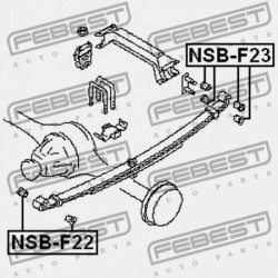HÁTSÓ RUGÓ PERSELY ELÖL NISSAN ATLAS/ATLAS/CONDOR F23 1992.01-2007.06 JP 55045-T3000