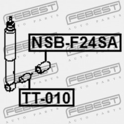 ELSŐ LENGÉSCSILLAPÍTÓ PERSELY NISSAN SERENA C23 1991.06-1999.06 JP 56119-MD00A