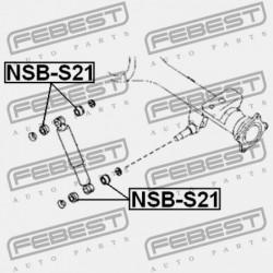 HÁTSÓ LENGÉSCSILLAPÍTÓ PERSELYÉNEK KIVÉTELE 56119-HA000