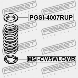 HÁTSÓ RUGÓ FELSŐ ALÁTÉT CITROEN C-CROSSER 2007-2012 1608505180