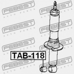 ELSŐ LENGÉSCSILLAPÍTÓ PERSELY TOYOTA HILUX SURF KDN185,KZN185,RZN18,VZN18 1995.11-2002.11 90389-14048