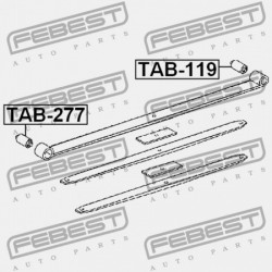 HÁTSÓ RUGÓ PERSELY TOYOTA HIACE FURGON,COMMUTER LH1,RZH10,11,125,135,15 1989.08-20 90389-14007