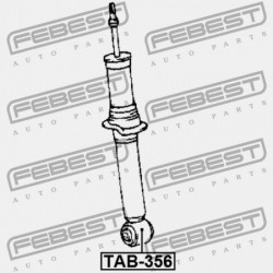 ELSŐ LENGÉSCSILLAPÍTÓ PERSELY TOYOTA CELSIOR UCF3 2000.08-2006.08 JP 48510-80131