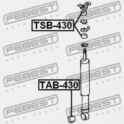 ELSŐ LENGÉSCSILLAPÍTÓ PERSELY TOYOTA LAND CRUISER 100 HDJ100,UZJ100 1998.01-2007.08 EU 90903-89016