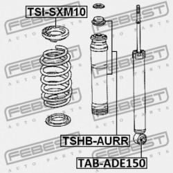 HÁTSÓ LENGÉSCSILLAPÍTÓ PERSELY TOYOTA AURIS/HYBRID (UKP) ADE15,NDE150,NRE150,NRE150,ZRE15,ZZE150,Z 48530-80502