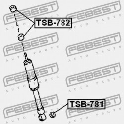 HÁTSÓ LENGÉSCSILLAPÍTÓ PERSELY TOYOTA LAND CRUISER FJ,FZJ,HDJ,HJ,HZJ,KZJ,LJ,PZJ,RJ7 1990.01 90948-01004