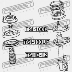 FELSŐ RUGÓS ALÁTÉT TOYOTA COROLLA SED/CP/WG AE10,CE100,EE10 1991.08-2001.11 GR 48157-12070