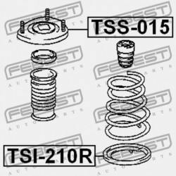 HÁTSÓ RUGÓ ALSÓ ALÁTÉT TOYOTA CALDINA AT191,CT19,ET196,ST19 1992.11-2002.06 JP 48258-32010