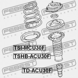 ALSÓ RUGÓS ALÁTÉT TOYOTA KLUGER L/V ACU2,MCU2 2000.11-2007.05 JP 48158-48020