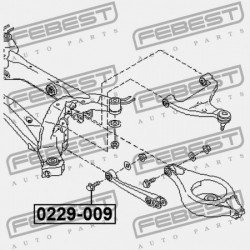 EXCENTRIKUS CSAVAR NISSAN ELGRAND E51 2002.05-2010.08 JP 55226-WL000