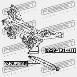 EXCENTRIKUS CSAVAR JAVÍTÓ KÉSZLET NISSAN QASHQAI J10E 2006.12-2013.12 EL 55226-EN10B