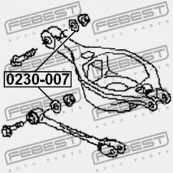 NISSAN TEANA J31 EXCENTER 2006.04-2008.02 EL 55227-8J00A
