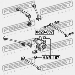 EXCENTRIKUS CSAVAR HONDA ACCORD CL9 2003-2008 EU 52387-SDA-A00