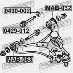 EXCENTRIKUS CSAVAR MITSUBISHI PAJERO/MONTEROHOSSZÚ V90 2006.08- G.EXP 4013A082