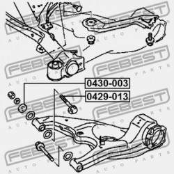 EXCENTRIKUS CSAVAR MITSUBISHI GRANDIS NA4W/NA8W 2003-2009 MR995230