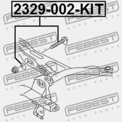 EXCENTER CSAVAR JAVÍTÓ KÉSZLET AUDI A3/S3/SPORTB./LIM./QU 2004-2013 RDW WHT000228