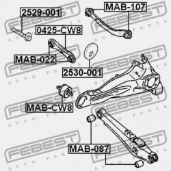 EXCENTRIKUS CSAVAR CITROEN C-CROSSER 2007-2012 5181.28
