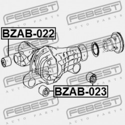 DIFFERENCIÁLMŰ TARTÓ PERSELY MERCEDES BENZ ML-OSZTÁLY 164 2004-2011 A1643330014