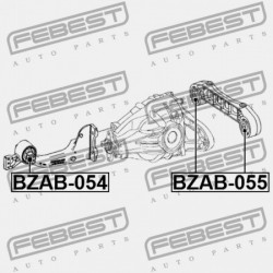 DIFFERENCIÁLMŰ TARTÓ PERSELY MERCEDES BENZ VITO/VIANO 639 2003-2014 A6393500485