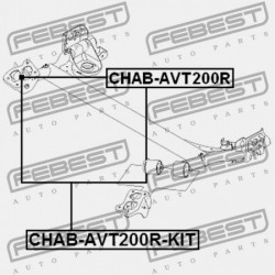 HÁTSÓ GERENDA PERSELY KÉSZLET CHEVROLET AVEO SEDAN 2004-2006 MEX 96494500