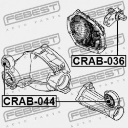 DIFFERENCIÁLMŰ TARTÓ PERSELY JEEP GRAND CHEROKEE III 2004-2010 52089516AB