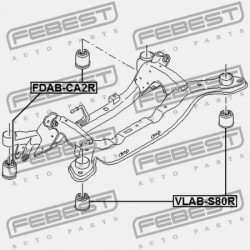 HÁTSÓ VÁZPERSELY FORD MONDEO CA2 2007-2014 EU 1437191
