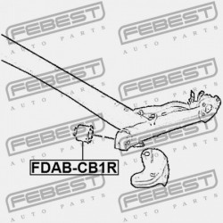 HÁTSÓ GERENDA PERSELY FORD FIESTA CB1 2008- EU 1535296