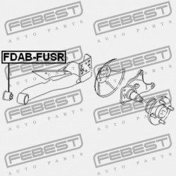 HÁTSÓ GERENDA PERSELY FORD FIESTA/FUSION CBK 2001- EU 1426699