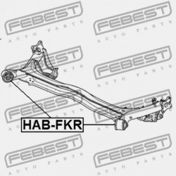 HONDA CIVIC FK2 2009-2013 GN HÁTSÓ GERENDA PERSELY HONDA CIVIC FK2 2009-2013 GN 42100-SMG-E06