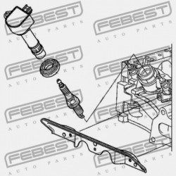 GYERTYA FOGLALAT TÖMÍTŐGYŰRŰ HONDA CIVIC 4D FD1 2006-2014 JP 30522-RNA-A01