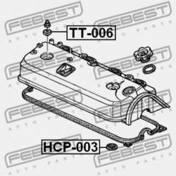 GYERTYA FOGLALAT TÖMÍTŐGYŰRŰ HONDA ODYSSEY F.D/T.H RA1 1995-1998 JP 12342-P45-G00