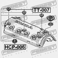 GYERTYA FOGLALAT TÖMÍTŐGYŰRŰ HONDA INTEGRA 4D DB6 JP 12342-RYE-004